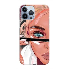 Чехол с печатью для iPhone 13 Pro - (Мода) (AlphaPrint) – Макияж