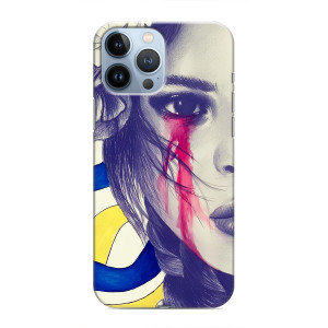 Чехол на iPhone 13 Pro Украинский дизайн (Слезы Украины)