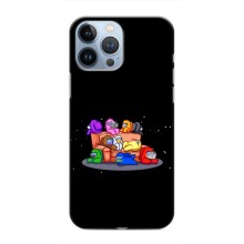 Чохли Амонг Ас для iPhone 13 Pro (AlphaPrint) (Амонг-ас)
