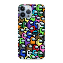 Чохли Амонг Ас для iPhone 13 Pro (AlphaPrint) (Убитий)