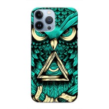 Чохол з пташками на iPhone 13 Pro (VPrint) (Сова з оком)