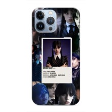 Чохли Венсдей на iPhone 13 Pro Уенсдей (AlphaPrint) (колаж Венздей)