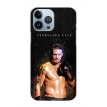 Чехол с картинкой Александр Усик для iPhone 13 Pro – Чемпион Усик