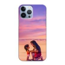 Чехол с мультфильмом Моана iPhone 13 Pro (Моана и Симеа)