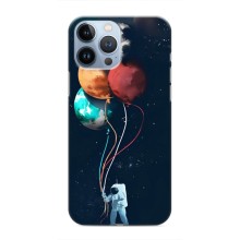 Космічні Чохли для Еппл 13 Про (VPrint) (Планети кульки)