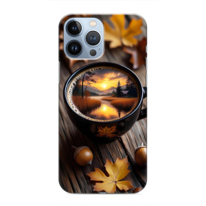 Чохол з унікальним дизайном 'Осінь з кавою' для iPhone 13 Pro