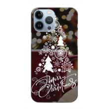 Різдвяні Чохли для iPhone 13 Pro (VPrint) (Ялинка яскрава)