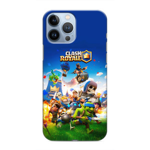 Силиконовый Чехол (атрибутика Клеш Роял) для iPhone 13 Pro (Клеш рояль)