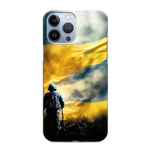 Силиконовый Чехол (атрибутика Клеш Роял) для iPhone 13 Pro (Война)