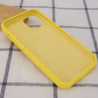 Чехол Silicone Case Full Protective (AA) для Apple iPhone 13 (6.1") – Желтый