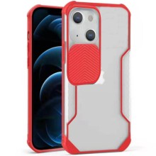 Чехол Camshield matte Ease TPU со шторкой для Apple iPhone 13 (6.1") – Красный