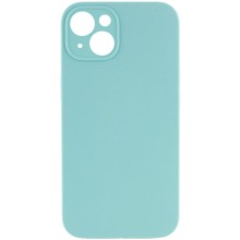 Чохол Silicone Case Full Camera Protective (AA) NO LOGO для Apple iPhone 13 (6.1") – Бірюзовий