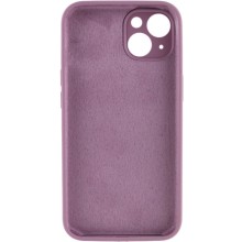 Чехол Silicone Case Full Camera Protective (AA) NO LOGO для Apple iPhone 13 (6.1") – Лиловый
