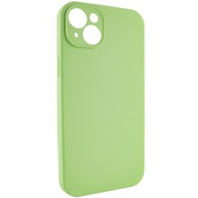 Чехол Silicone Case Full Camera Protective (AA) NO LOGO для Apple iPhone 13 (6.1") – Мятный