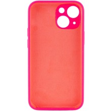 Чехол Silicone Case Full Camera Protective (AA) NO LOGO для Apple iPhone 13 (6.1") – Розовый