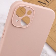 Чехол Silicone Case Full Camera Protective (AA) NO LOGO для Apple iPhone 13 (6.1") – Розовый