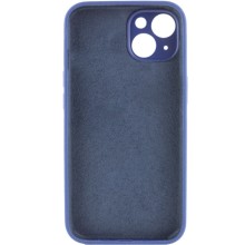 Чехол Silicone Case Full Camera Protective (AA) NO LOGO для Apple iPhone 13 (6.1") – Синий