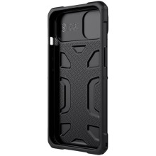 TPU+PC чехол Nillkin CamShield Adventurer (шторка на камеру) для Apple iPhone 13 (6.1") – Черный