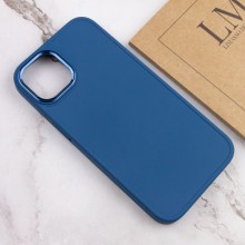 TPU чехол Bonbon Metal Style для Apple iPhone 13 (6.1") – Синий