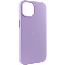 Кожаный чехол Leather Case (AA Plus) with MagSafe для Apple iPhone 13 (6.1") – Elegan11111t purple