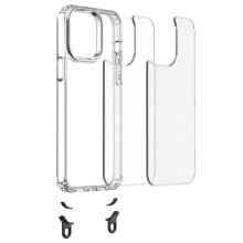 Чохол TPU Transparent with Straps для Apple iPhone 13 / 14 (6.1") – undefined