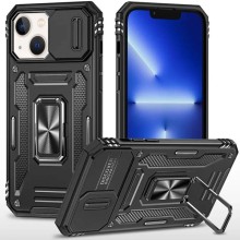 Ударопрочный чехол Camshield Army Ring для Apple iPhone 13 (6.1") – Черный