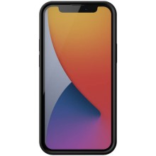 Карбонова накладка Nillkin Synthetic Fiber series для Apple iPhone 13 (6.1") – Чорний