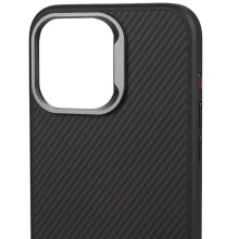 Чехол TPU+PC Carbon with MagSafe для Apple iPhone 13 (6.1") – undefined