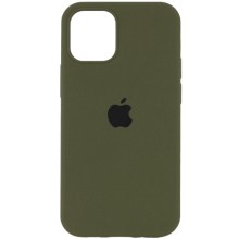 Чехол Silicone Case Full Protective (AA) для Apple iPhone 13 (6.1") – Зеленый