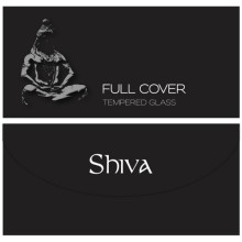 Захисне скло Shiva (Full Cover) для Apple iPhone 13 / 13 Pro / 14 (6.1") – Чорний