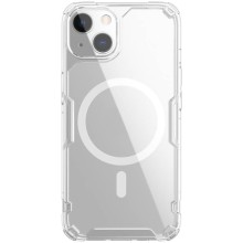 TPU чохол Nillkin Nature Pro Magnetic для Apple iPhone 13 / 14 (6.1") – Прозорий