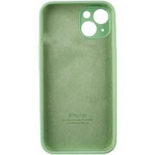Чехол Silicone Case Full Camera Protective (AA) для Apple iPhone 13 (6.1") – Зеленый