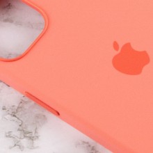 Чохол Silicone case (AAA) full with Magsafe and Animation для Apple iPhone 13 (6.1") – Рожевий