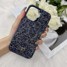 TPU чехол Bling World Rock Diamond для Apple iPhone 13 (6.1") – Синий