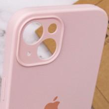 Чехол Silicone Case Full Camera Protective (AA) для Apple iPhone 13 (6.1") – Розовый