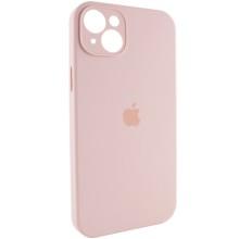 Чехол Silicone Case Full Camera Protective (AA) для Apple iPhone 13 (6.1") – Розовый
