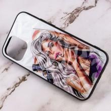 TPU+PC чехол Prisma Ladies для Apple iPhone 13 (6.1") – Фиолетовый