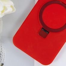 Чехол Silicone Case Full Protective NO LOGO with Ring для Apple iPhone 13 / 14 (6.1") – Красный