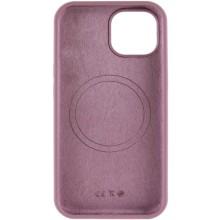 Чехол Silicone Case Full Protective (AA) NO LOGO with MagSafe для Apple iPhone 13 (6.1") – Лиловый