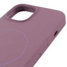 Чехол Silicone Case Full Protective (AA) NO LOGO with MagSafe для Apple iPhone 13 (6.1") – Лиловый