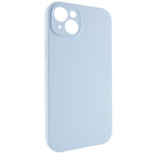 Чехол Silicone Case Full Camera Protective (AA) NO LOGO для Apple iPhone 13 (6.1") – Голубой
