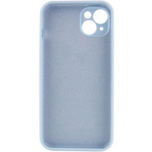 Чехол Silicone Case Full Camera Protective (AA) NO LOGO для Apple iPhone 13 (6.1") – Голубой