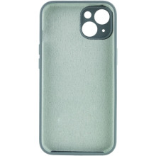 Чехол Silicone Case Full Camera Protective (AA) NO LOGO для Apple iPhone 13 (6.1") – Зеленый