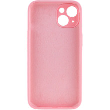 Чехол Silicone Case Full Camera Protective (AA) NO LOGO для Apple iPhone 13 (6.1") – Розовый