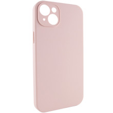 Чехол Silicone Case Full Camera Protective (AA) NO LOGO для Apple iPhone 13 (6.1") – Розовый
