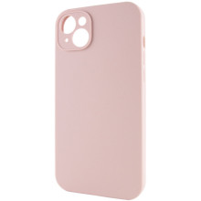 Чехол Silicone Case Full Camera Protective (AA) NO LOGO для Apple iPhone 13 (6.1") – Розовый