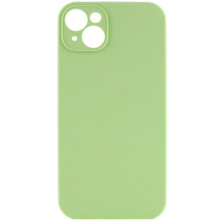 Чехол Silicone Case Full Camera Protective (AA) NO LOGO для Apple iPhone 13 (6.1") – Мятный