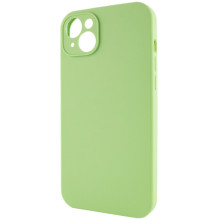 Чехол Silicone Case Full Camera Protective (AA) NO LOGO для Apple iPhone 13 (6.1") – Мятный
