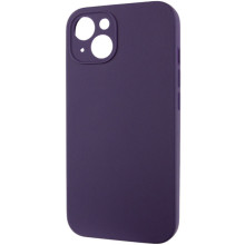 Чехол Silicone Case Full Camera Protective (AA) NO LOGO для Apple iPhone 13 (6.1") – Фиолетовый