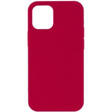 Чехол Silicone Case Full Protective (AA) NO LOGO для Apple iPhone 13 (6.1") (Красный)